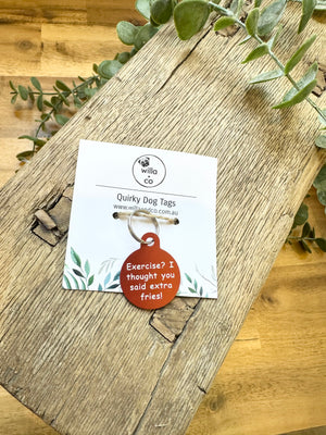 Quirky Dog Tags