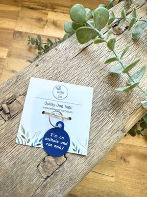 Quirky Dog Tags