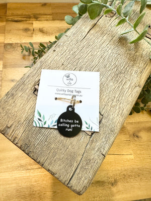 Quirky Dog Tags