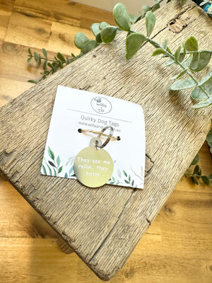 Quirky Dog Tags