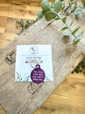 Quirky Dog Tags