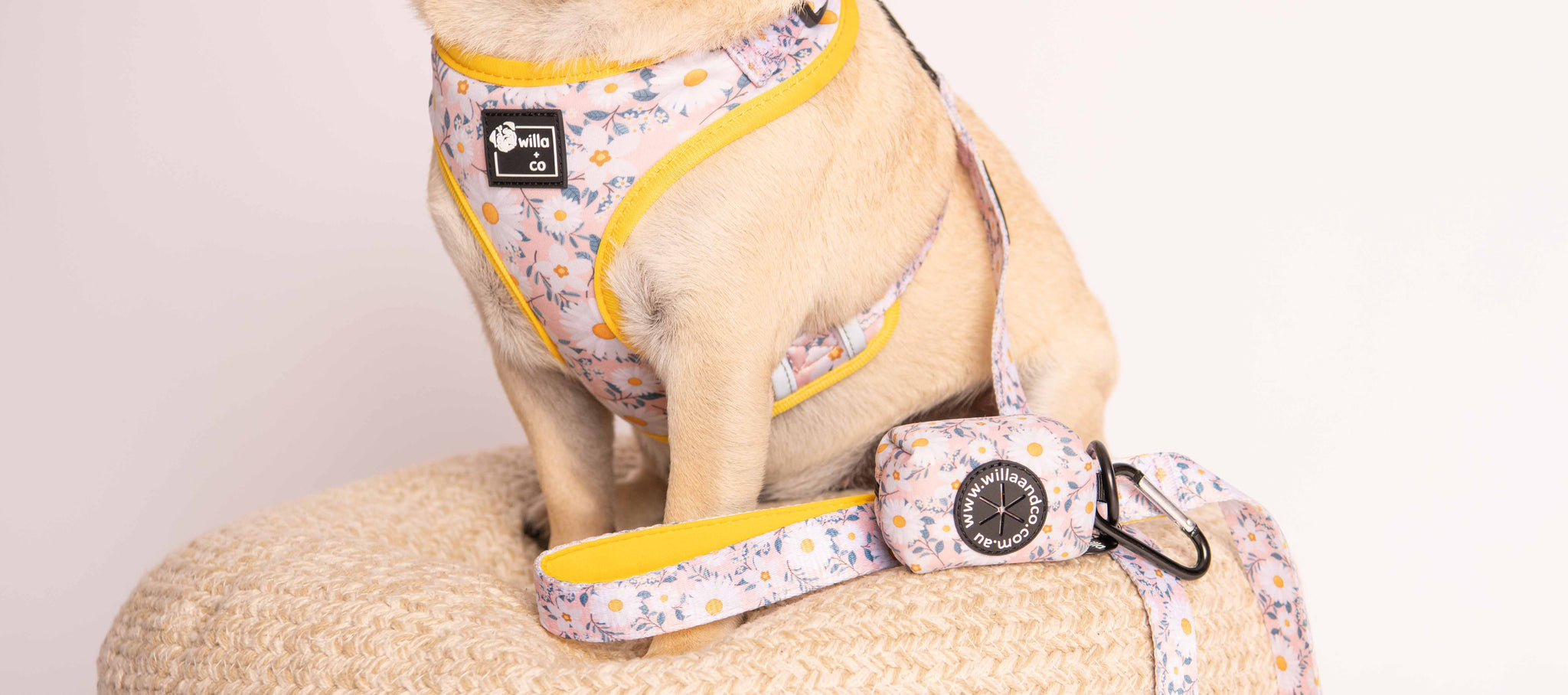 Poop Bag Holder - Floral