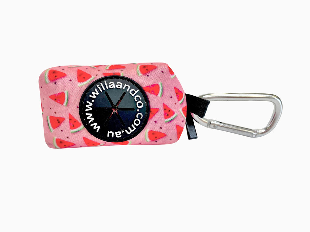 Poop Bag Holder - Watermelon