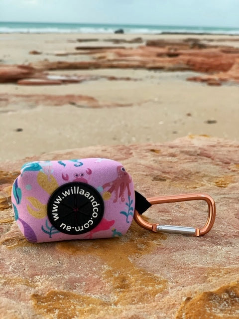 Poop Bag Holder- Mermaid