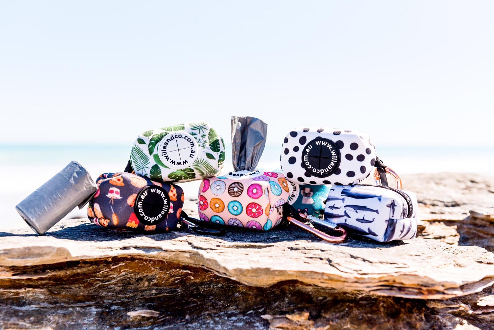 Poop Bag Holder- Dots