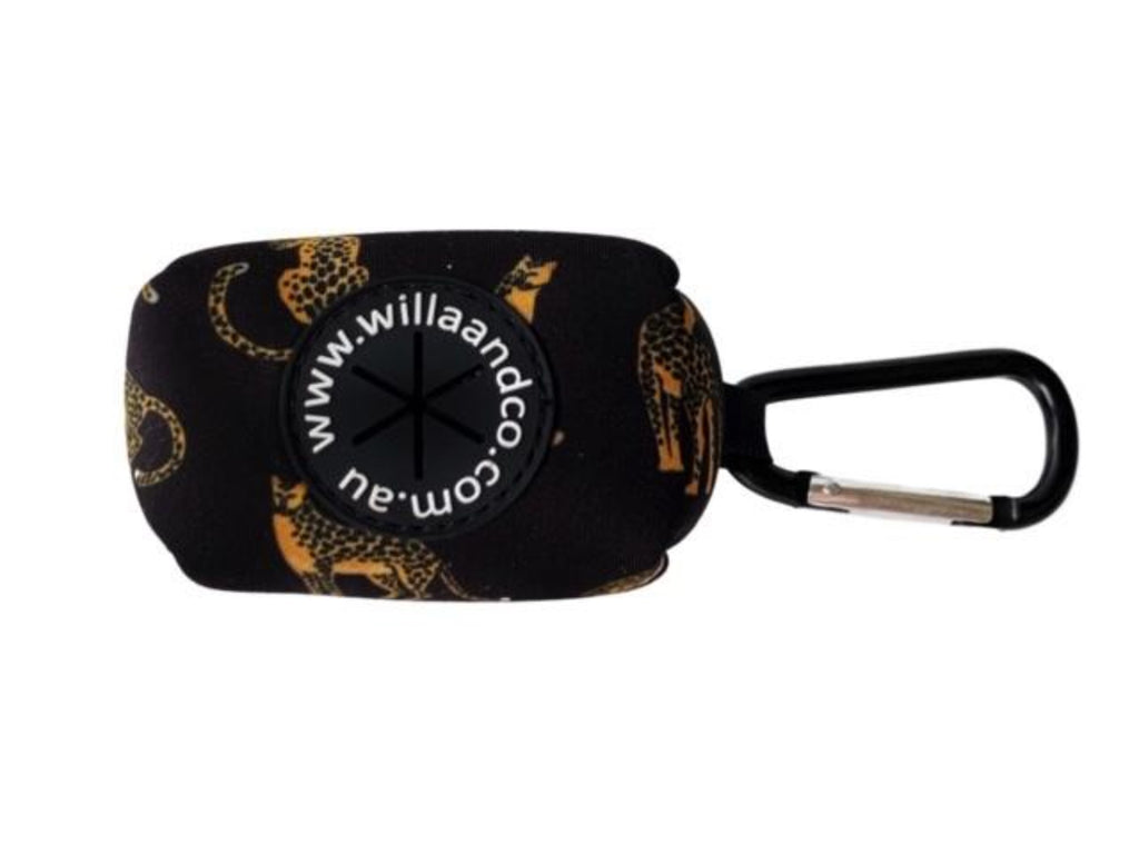 Poop Bag Holder- Leopard